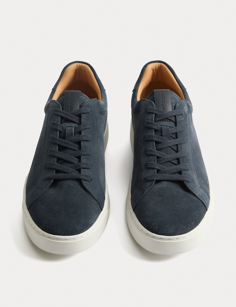 Suede Lace up Trainers