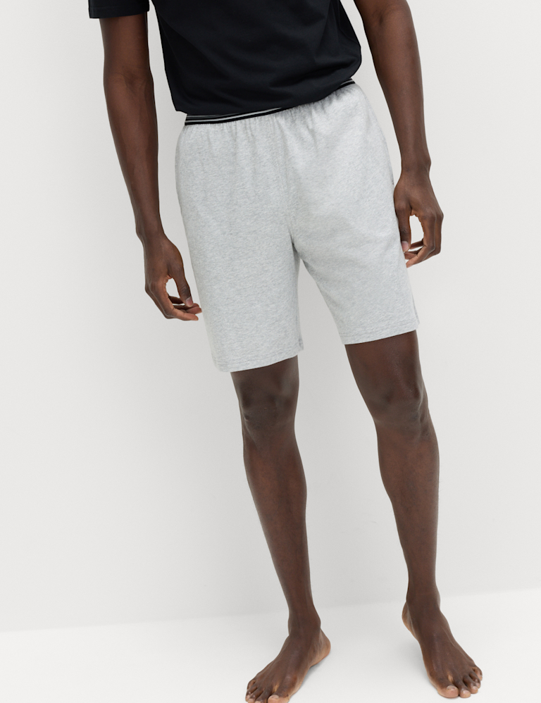2-Pack Pure Cotton Jersey Pyjama Shorts