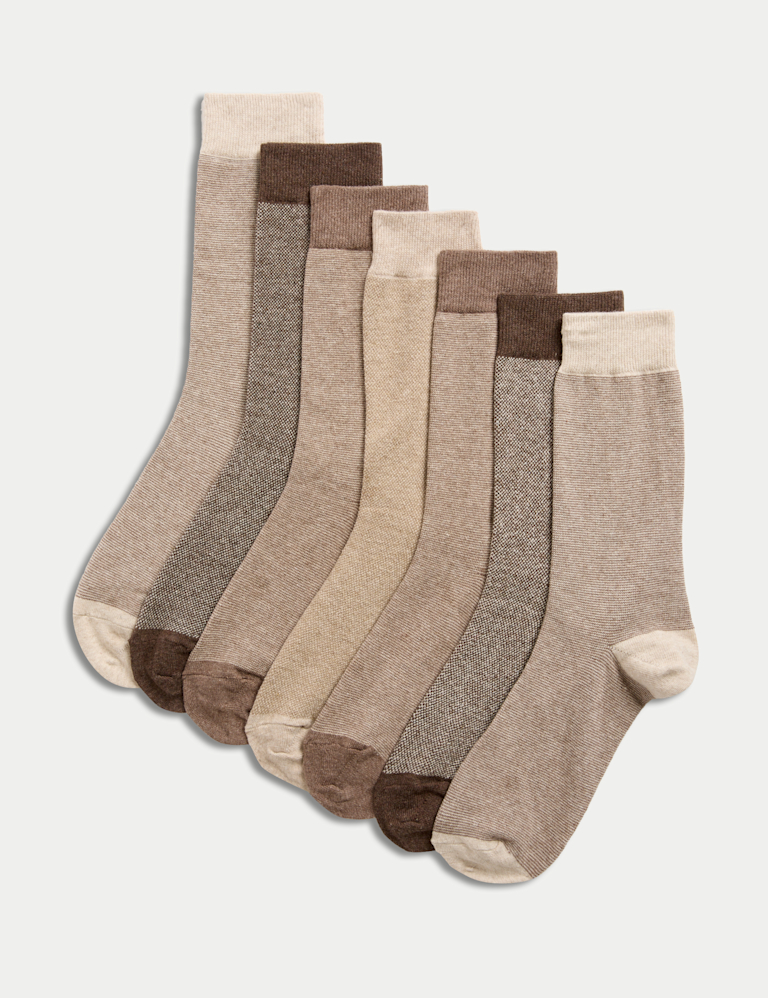 7 Pack Cool & Fresh™ Cotton Rich Socks