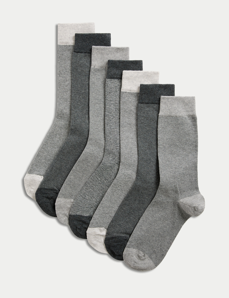 7 Pack Cool & Fresh™ Cotton Rich Socks