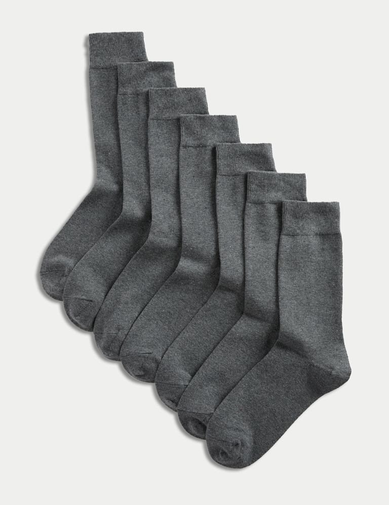 7 Pack Cool & Fresh™ Cotton Rich Socks