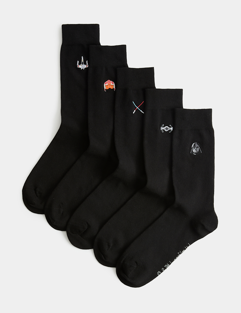 5 Pack Star Wars™ Cotton Rich Socks
