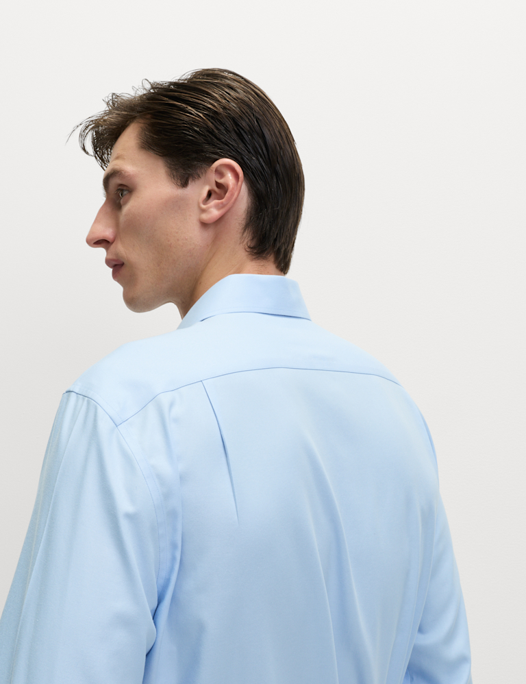 Regular Fit 2 Inch Shorter Ultimate Non Iron Twill Shirt