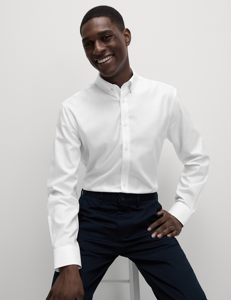 Regular Fit Ultimate Non Iron Pure Cotton Shirt