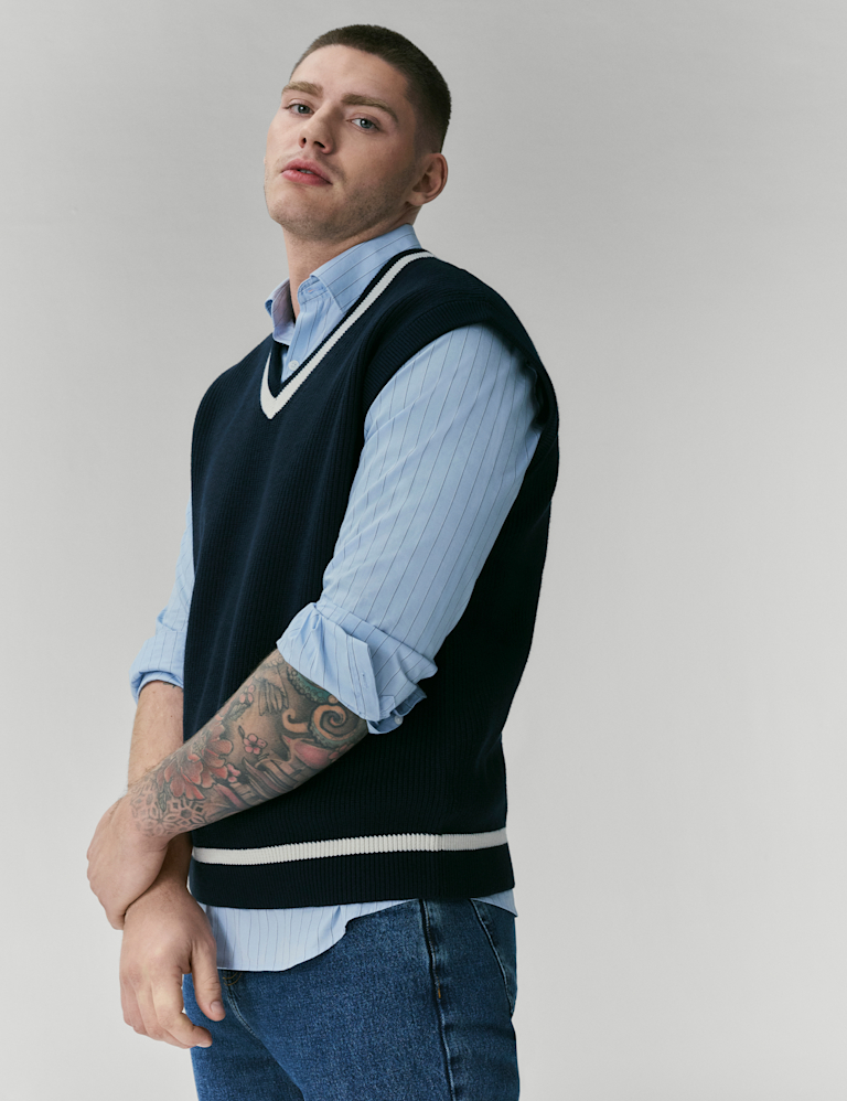 Regular Fit Pure Cotton Striped Shirt Regular Fit Pure Cotton Striped Shirt