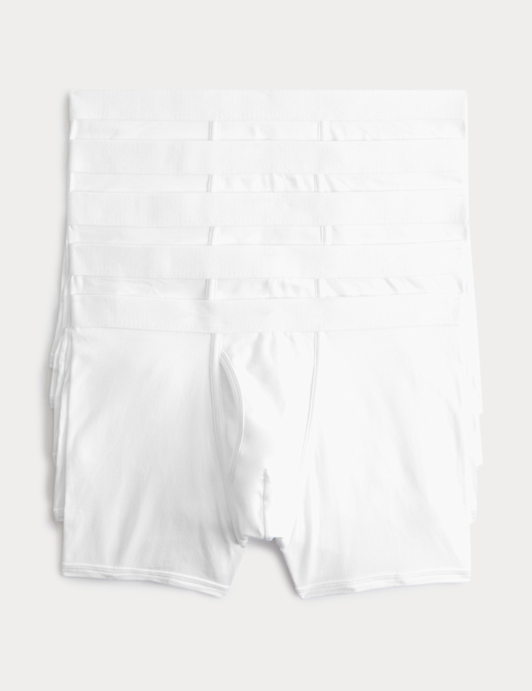 5 Pack Cotton Stretch Cool & Fresh™ Trunks