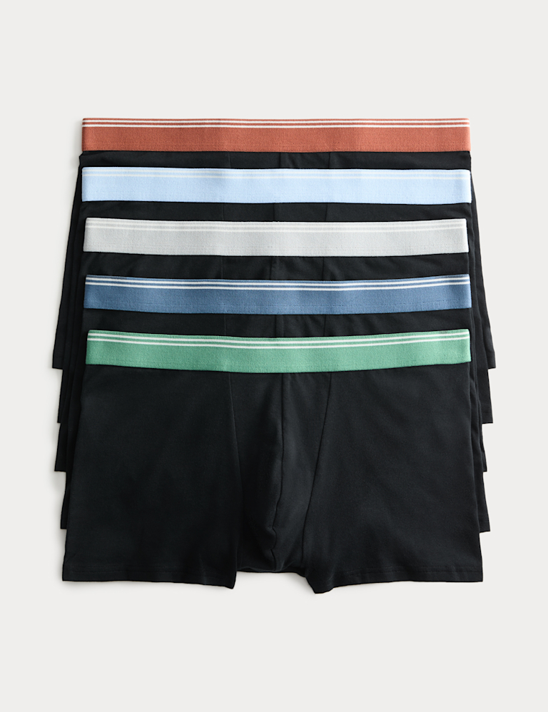 5 Pack Cotton Stretch Hipsters
