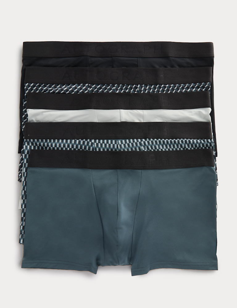 5 Pack Microskin Geometric Hipsters