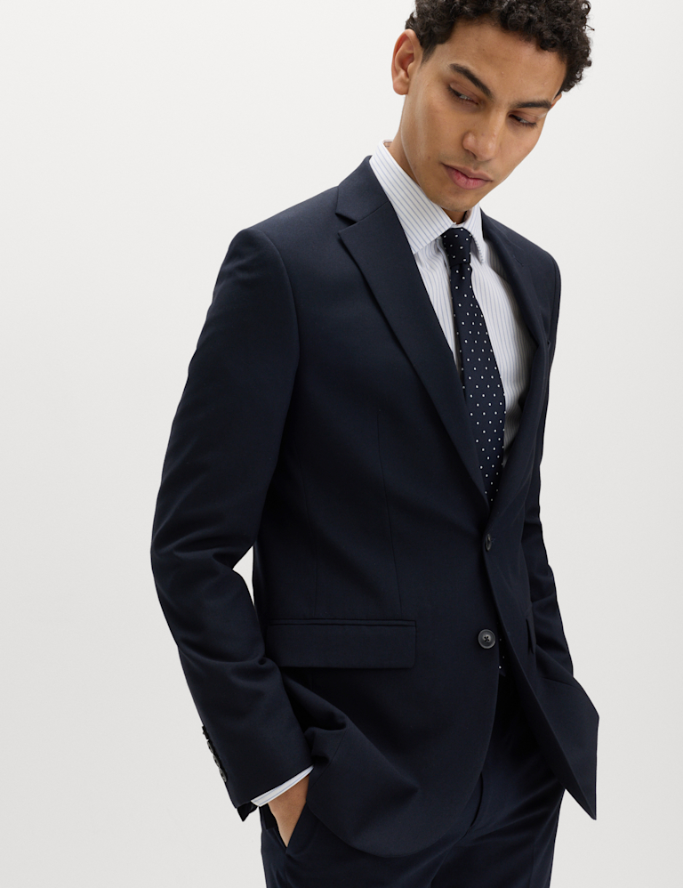Slim Fit Machine Washable Suit Jacket