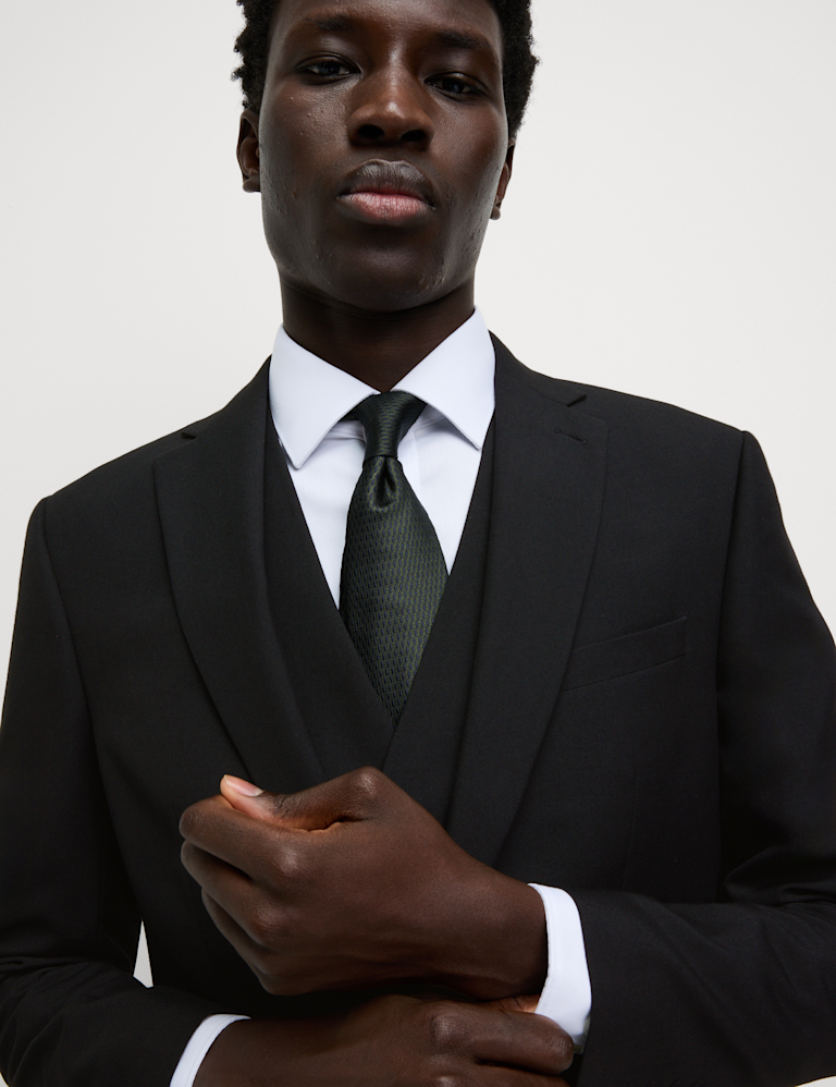 Slim Fit Machine Washable Suit Jacket