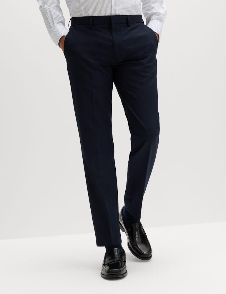 Slim Fit Machine Washable Suit Trousers