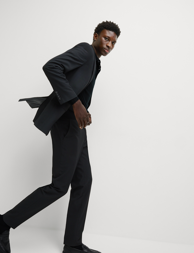 Slim Fit Machine Washable Suit Trousers