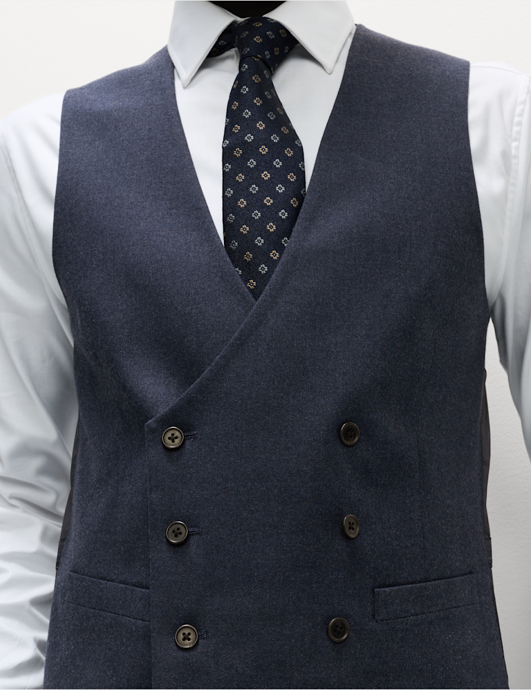 Slim Fit Warm Handle Twill Waistcoat