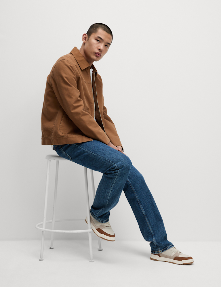 Authentic Relaxed Straight Fit Jeans