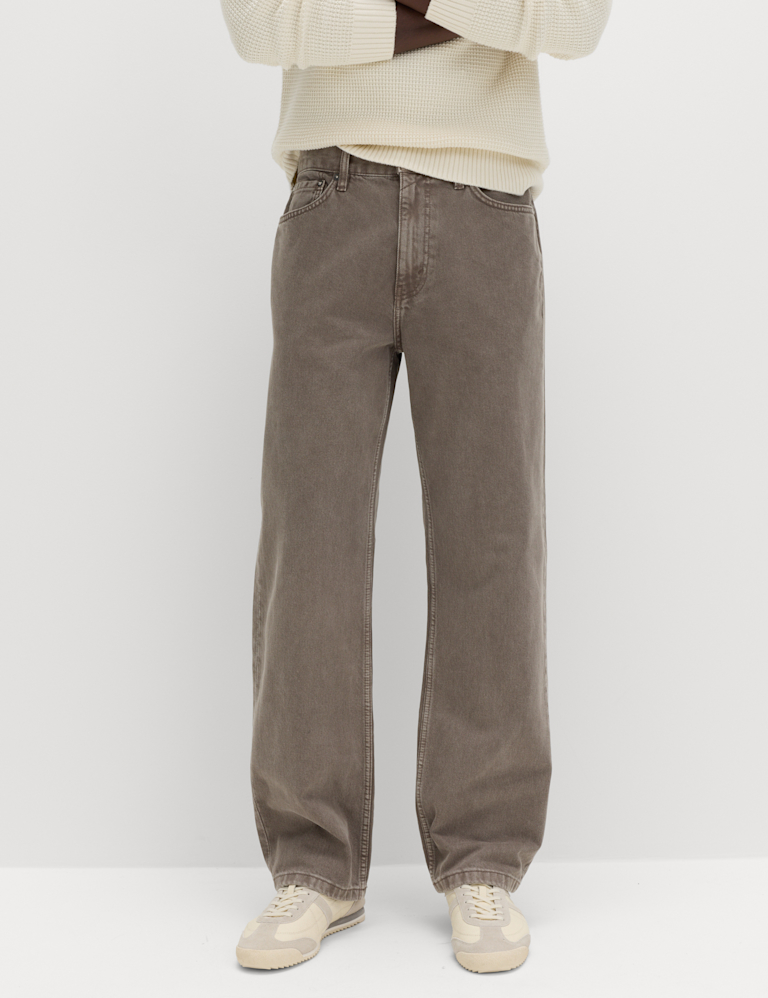 Authentic Relaxed Straight Fit Jeans