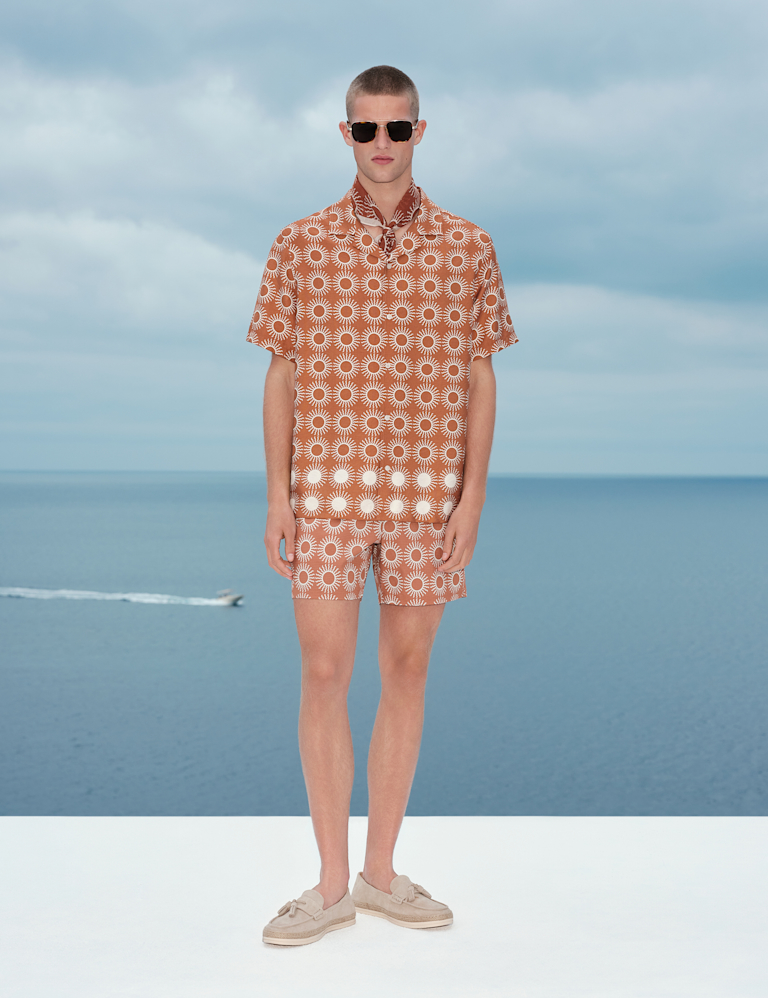 Printed Short Sleeve Shirt