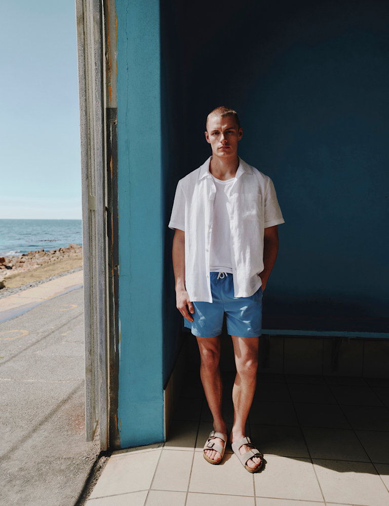 Pure Linen Short Sleeve Shirt