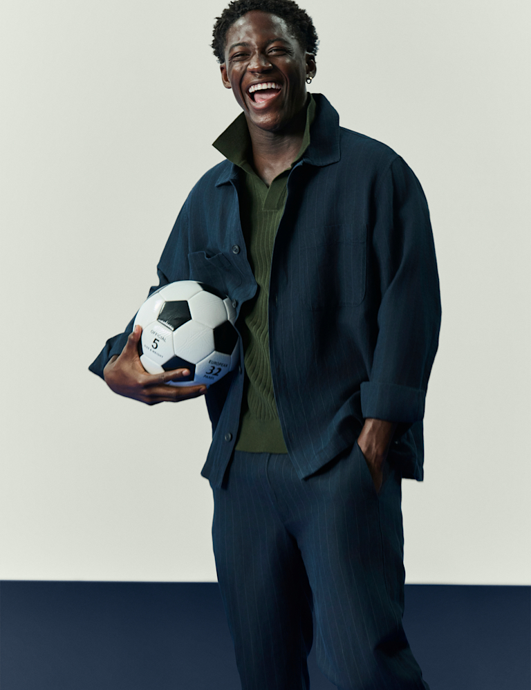 Linen Rich Overshirt