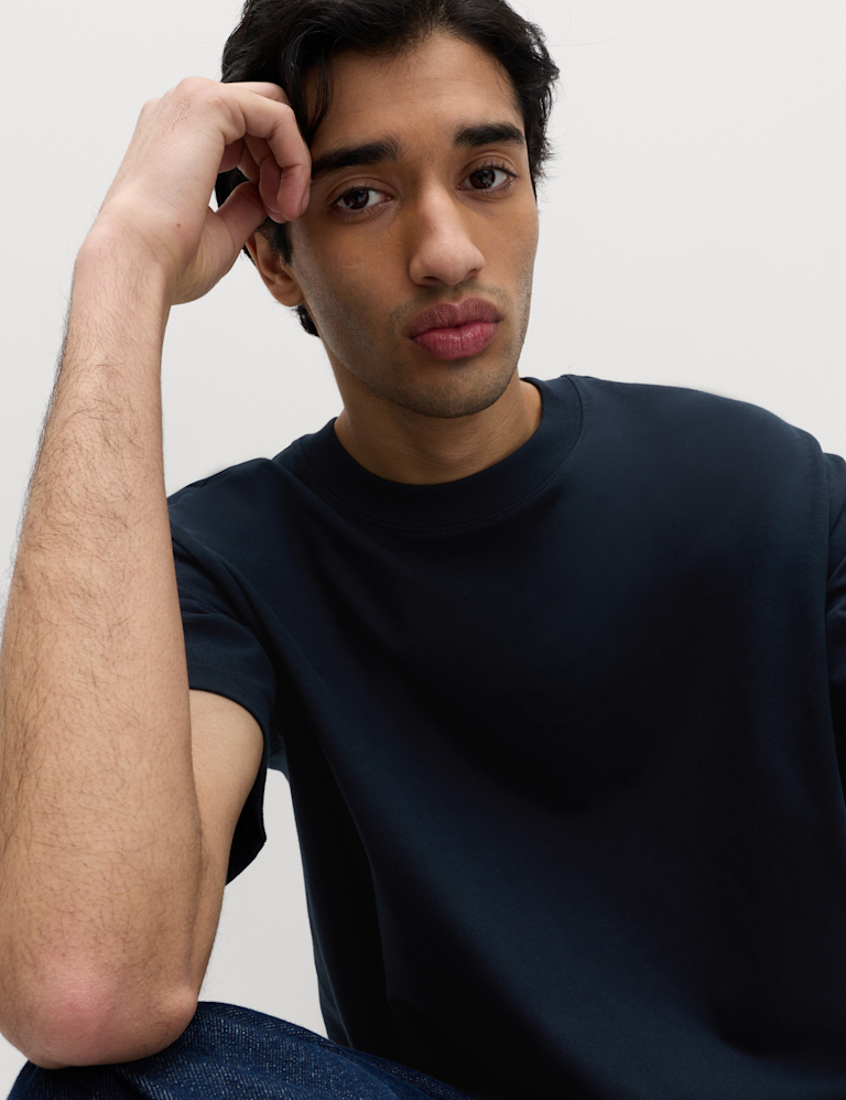 Pure Cotton Oversized Midweight T-Shirt