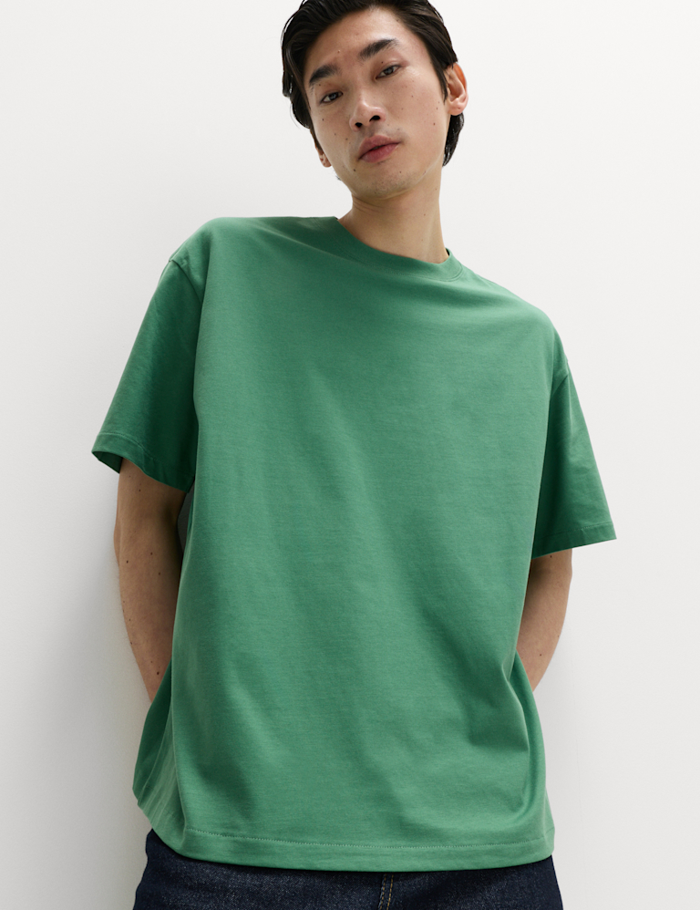 Pure Cotton Oversized Midweight T-Shirt