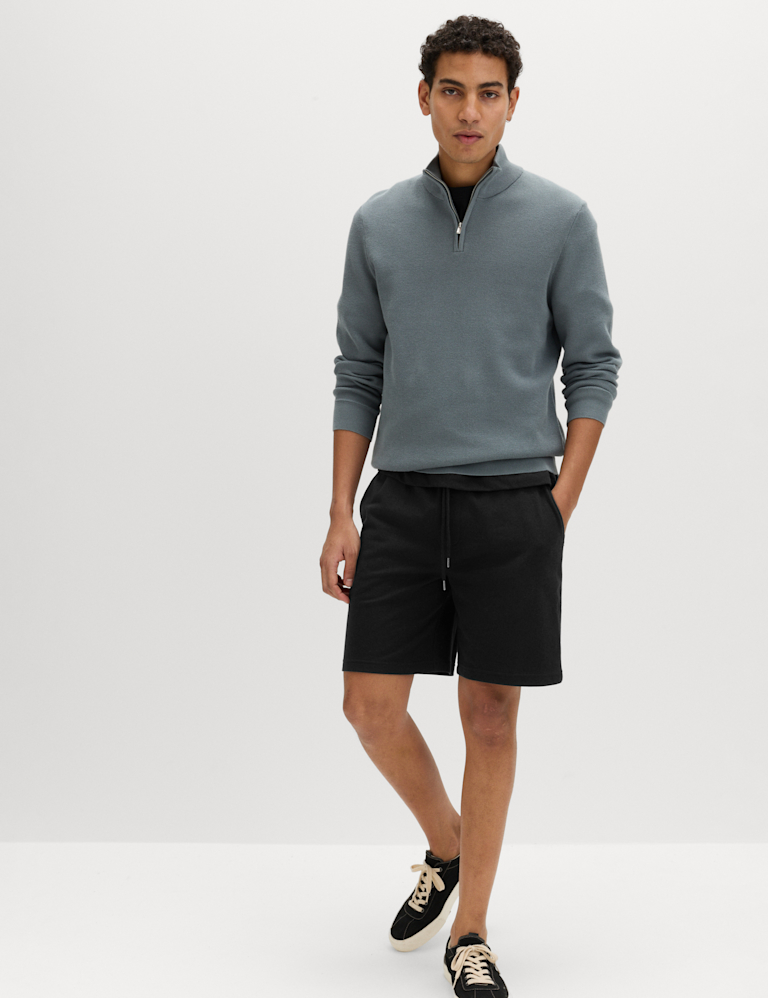 Elasticated Waist Cotton Rich Shorts Elasticated Waist Cotton Rich Shorts