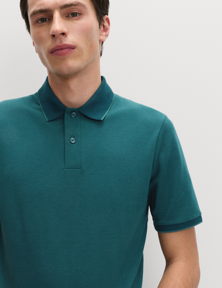 Ultimate Tipped Pique Polo Shirt