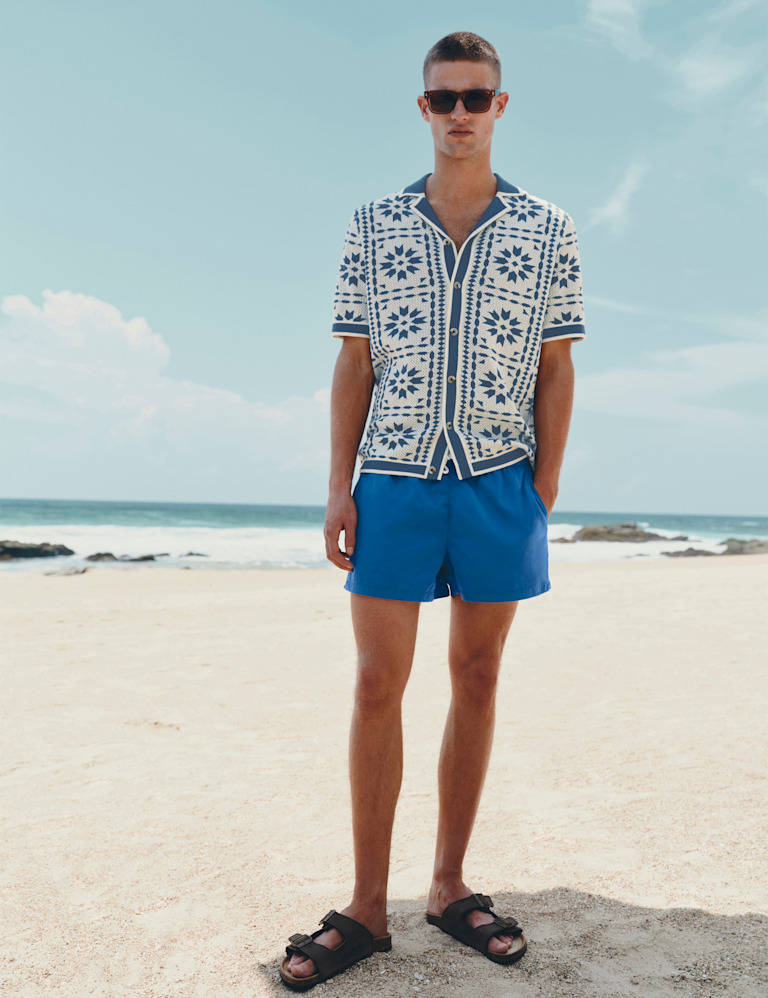 Quick Dry Plain Swim Shorts