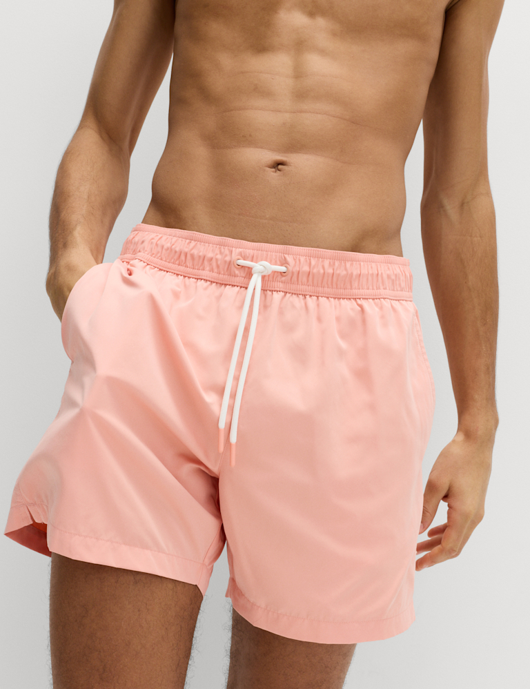 Quick Dry Plain Swim Shorts