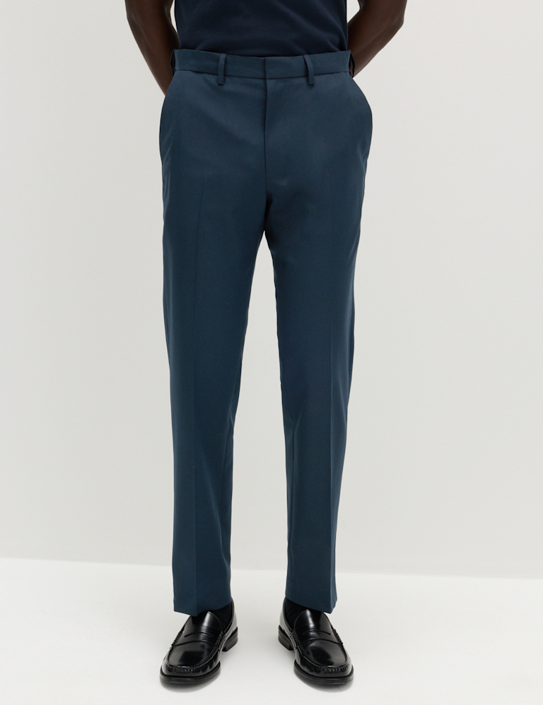 Regular Fit Smart Trousers