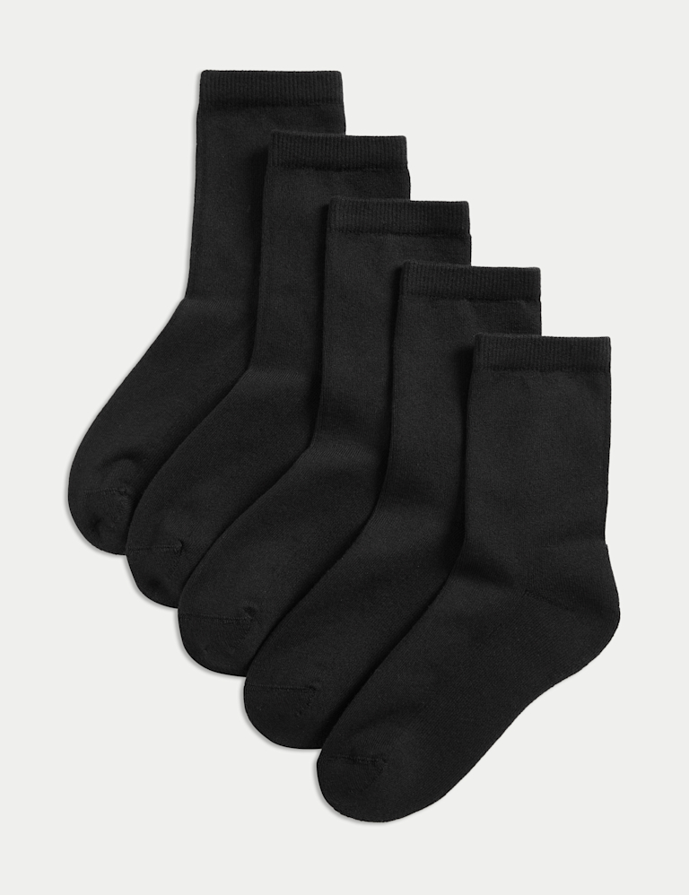 5 Pack Ultimate Comfort Cotton Rich Socks 5 Pack Ultimate Comfort Cotton Rich Socks