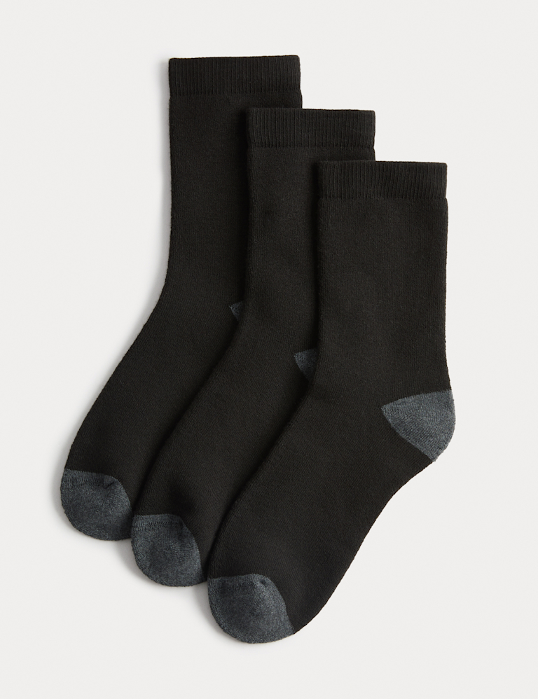 3 Pack Heatgen™ Thermal Ankle Socks (8’? Small to 10’? Large) 3 Pack Heatgen™ Thermal Ankle Socks (8’? Small to 10’? Large)