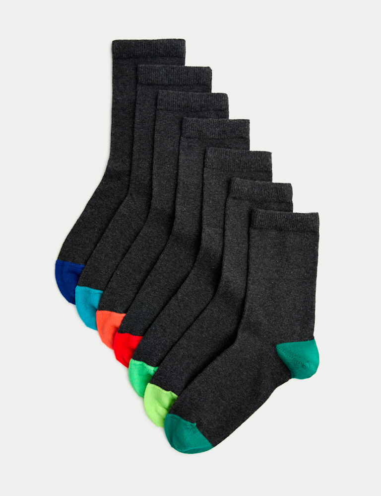 7 Pack Socks (8’?-12 Small – 7’?-10’? Large) 7 Pack Socks (8’?-12 Small – 7’?-10’? Large)
