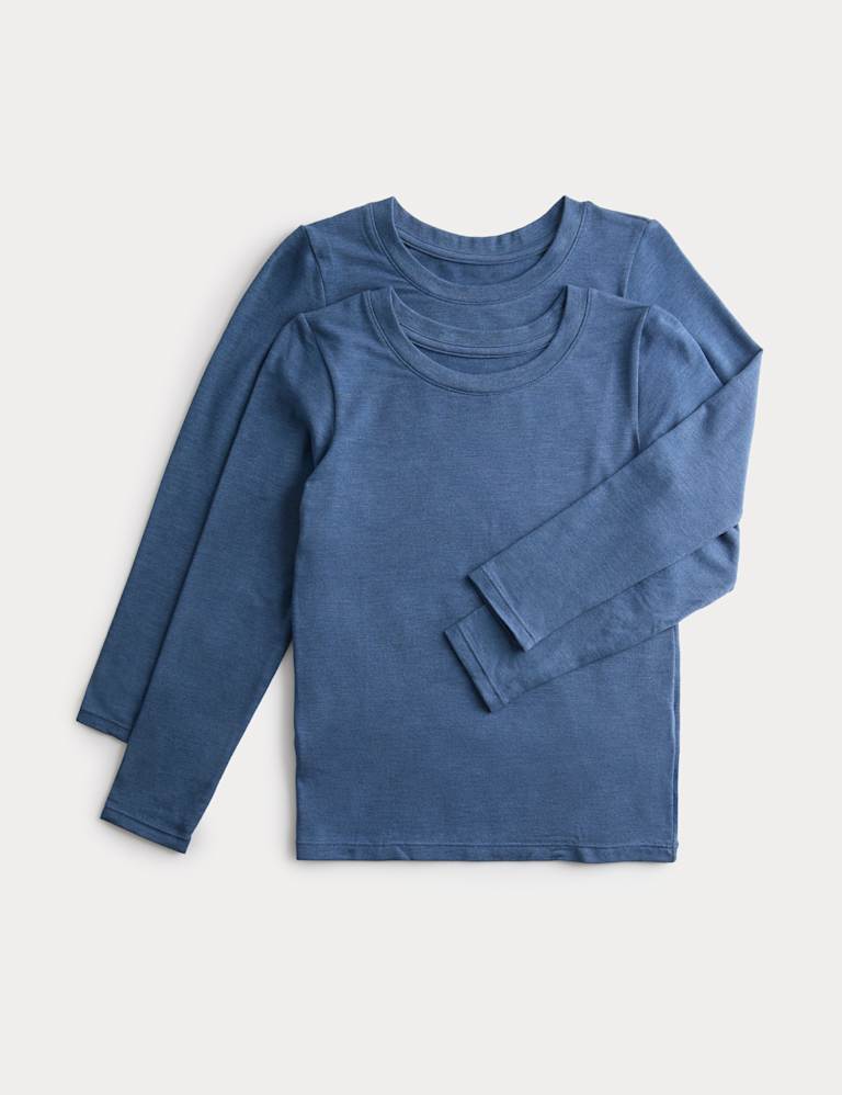 2 Pack Heatgen™ Thermal Lightweight Tops (2-14 Yrs)
