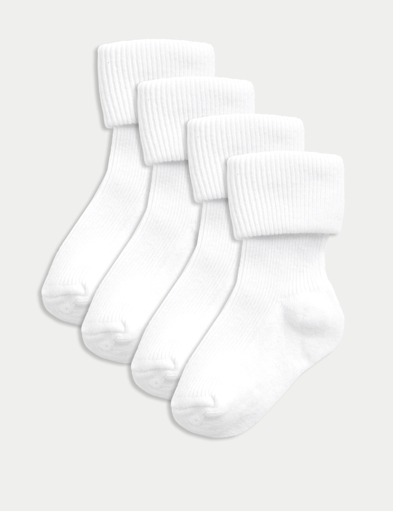 4pk of Baby Socks (0-2 Yrs)