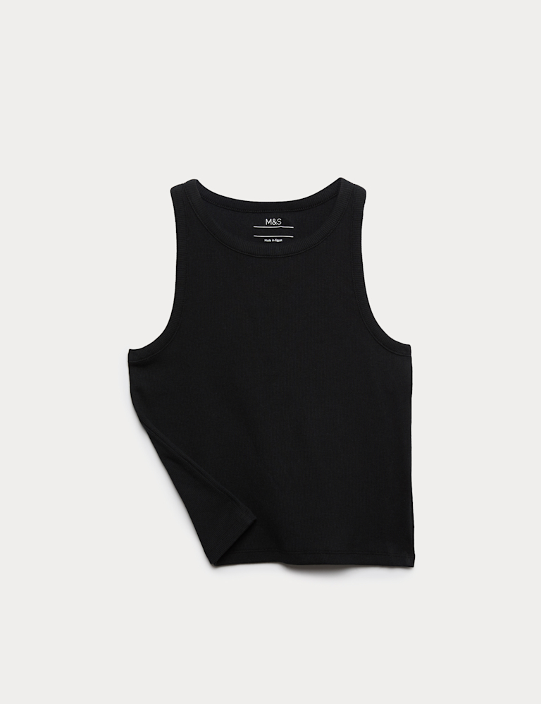 Cotton Rich Vest Top (6-16 Yrs) Cotton Rich Vest Top (6-16 Yrs)