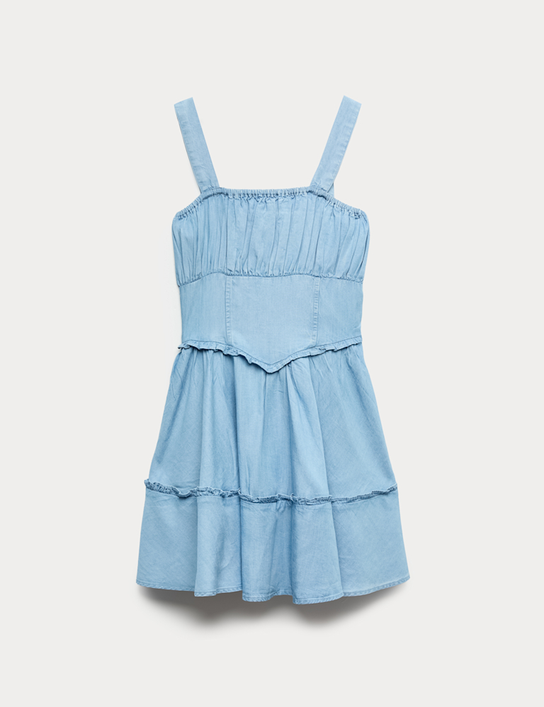 Checked Mini Dress (6-16 Yrs)