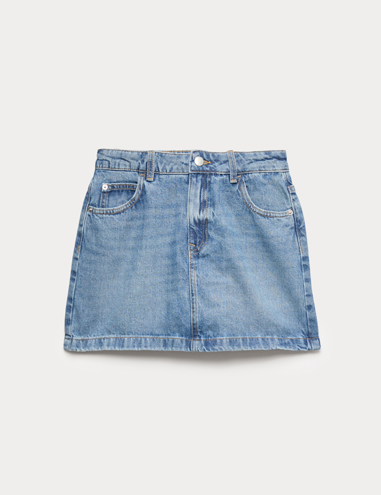 Denim Mini Skirt (6-16 Yrs)