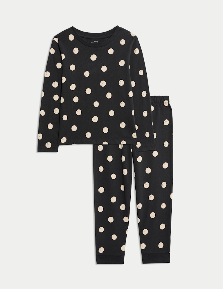 Pure Cotton Polka Dot Pyjamas (1-16 Yrs) Pure Cotton Polka Dot Pyjamas (1-16 Yrs)