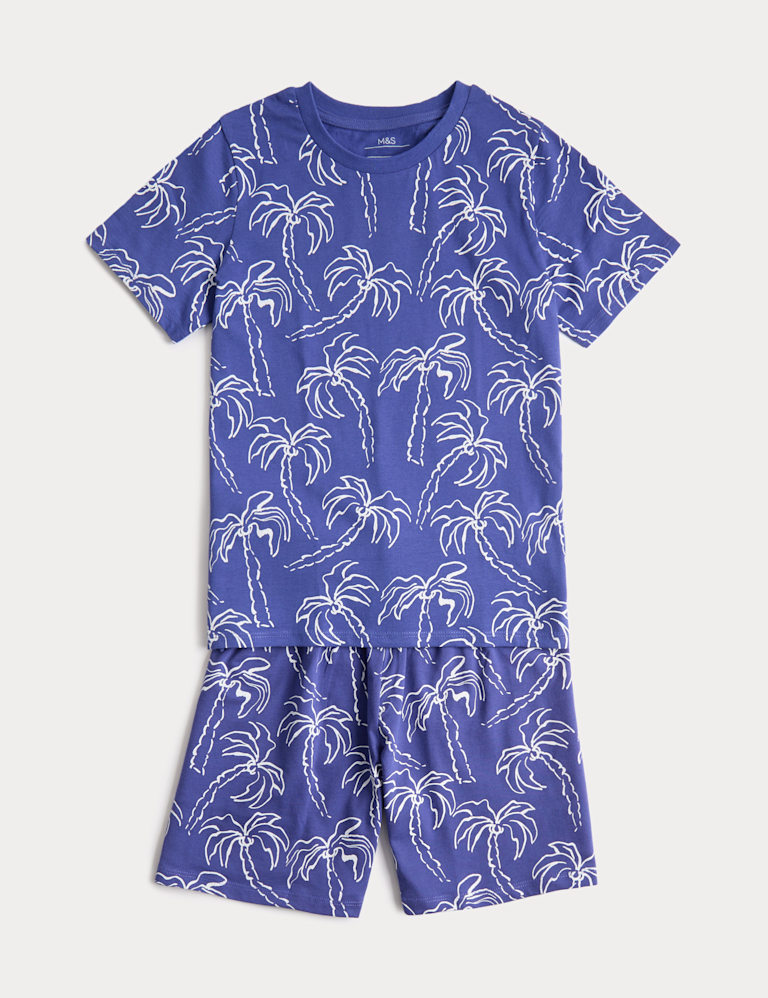 Palm Tree Graphic Short Pyjamas (1-16 Yrs)