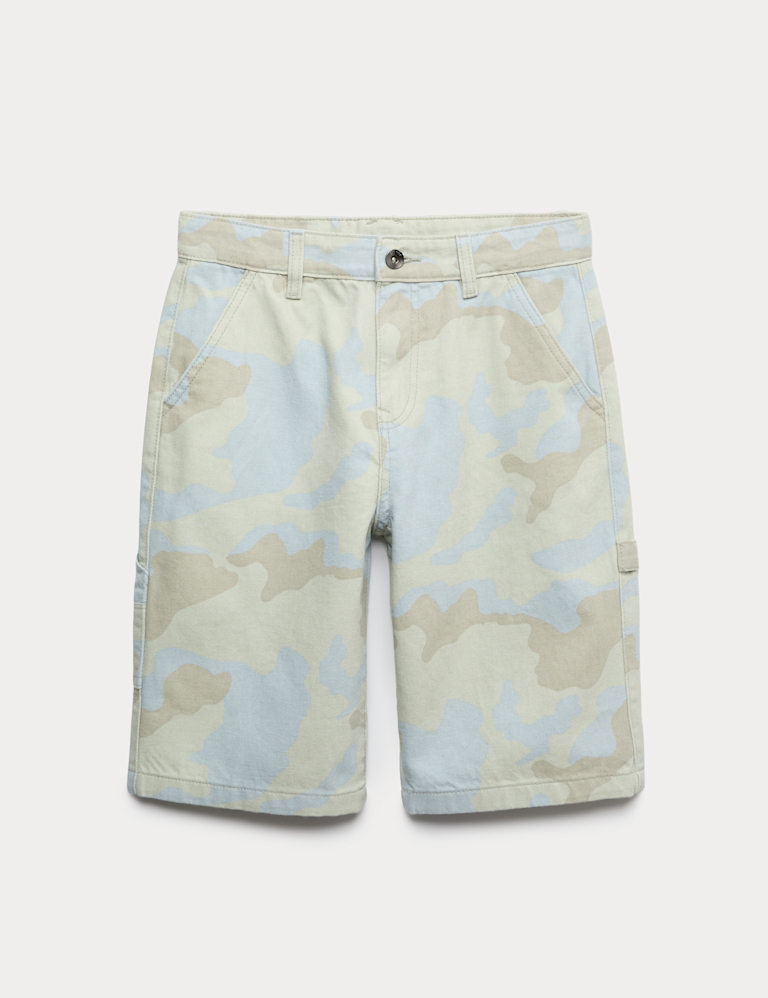Denim Camouflage Shorts (6-16 Yrs) Denim Camouflage Shorts (6-16 Yrs)