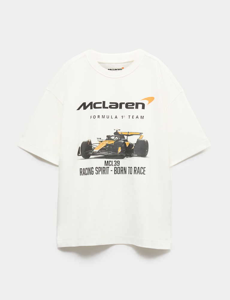 Pure Cotton McLaren™ Graphic T-Shirt (6-16 Yrs) Pure Cotton McLaren™ Graphic T-Shirt (6-16 Yrs)