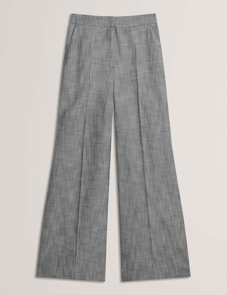 Ted Baker Woven Tailored Wide Leg Trousers