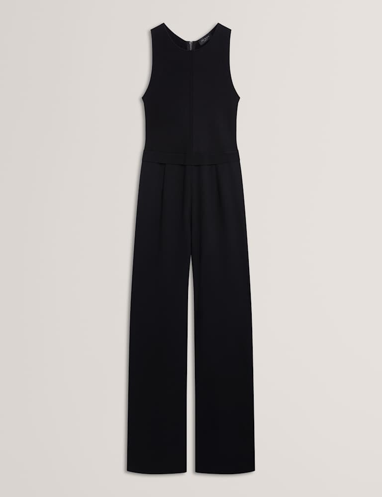 Ted Baker Knitted Top Racer Back Sleeveless Jumpsuit