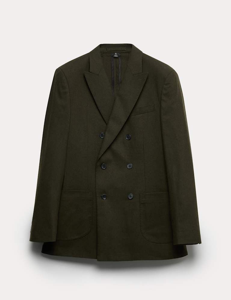 Autograph Tailored Fit Italian Wool Blend Performance Suit Jacket