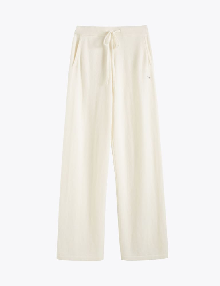 Chinti & Parker Pure Cashmere Wide Leg Joggers