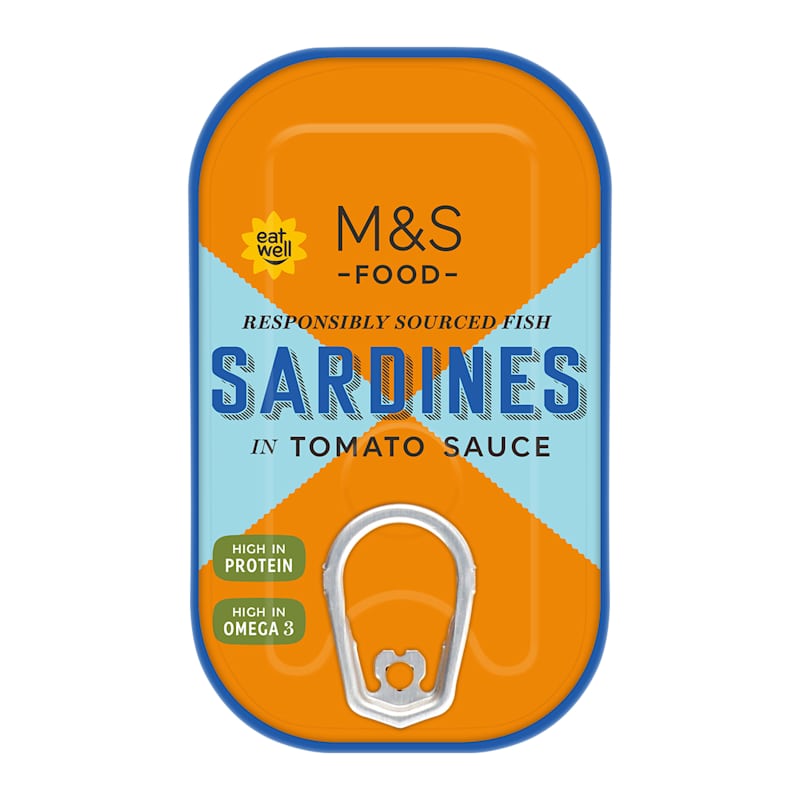 M&S Sardines in Tomato Sauce