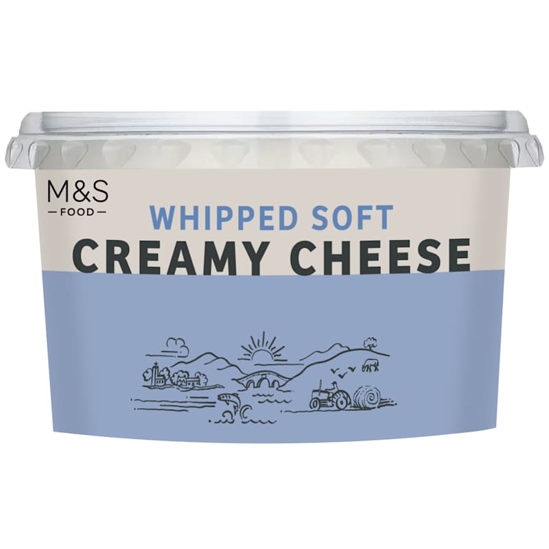 M&S Whipped Soft Creamy Cheese