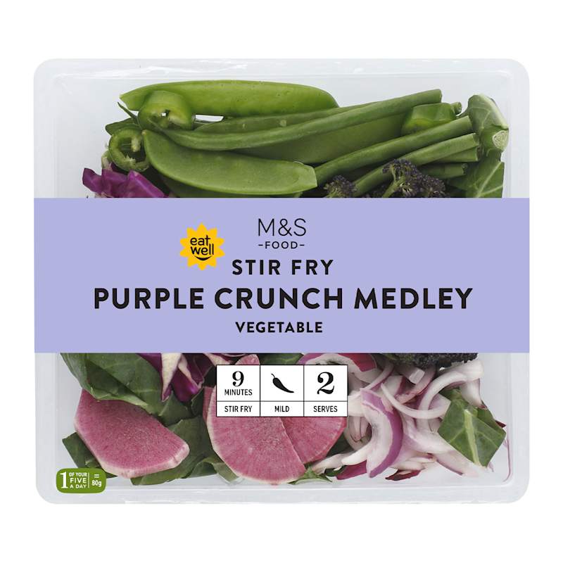 M&S Stir Fry Purple Crunch Medley