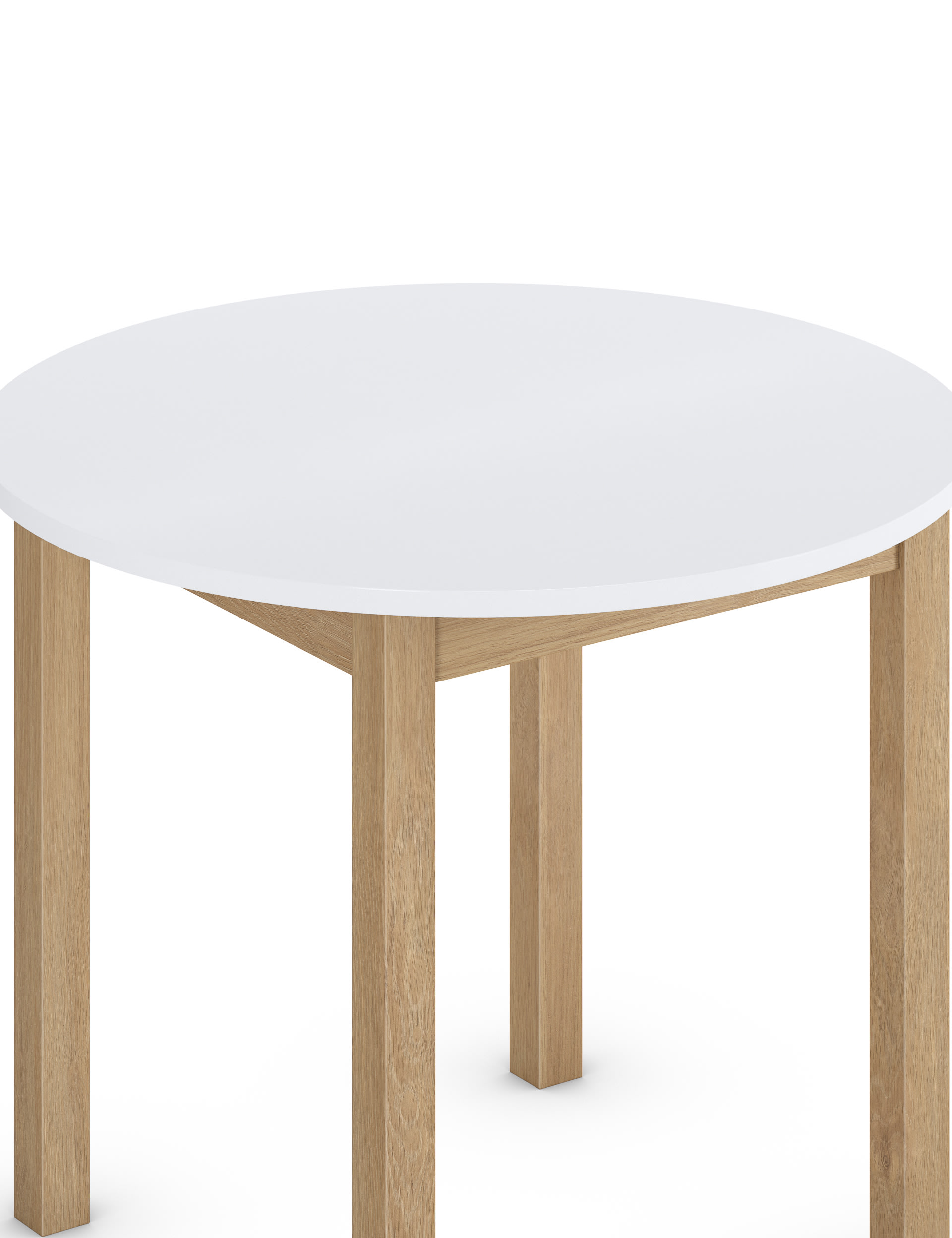 Round 4 Seater Dining Table 3 of 7