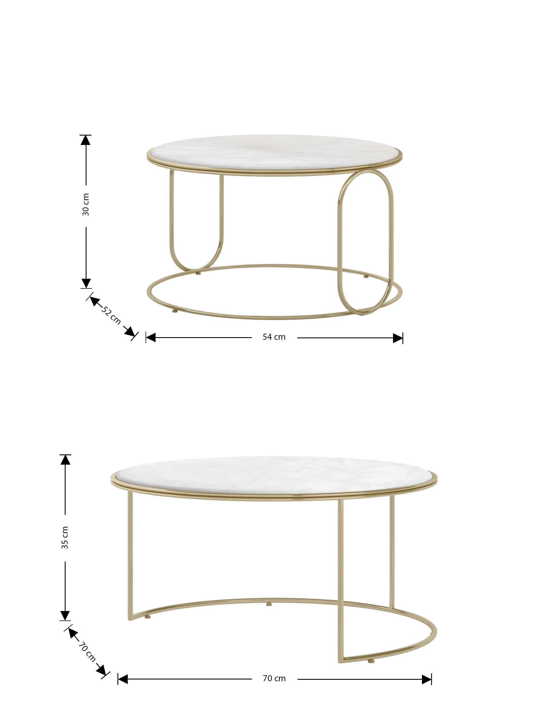 Odette Nesting Coffee Tables 7 of 8